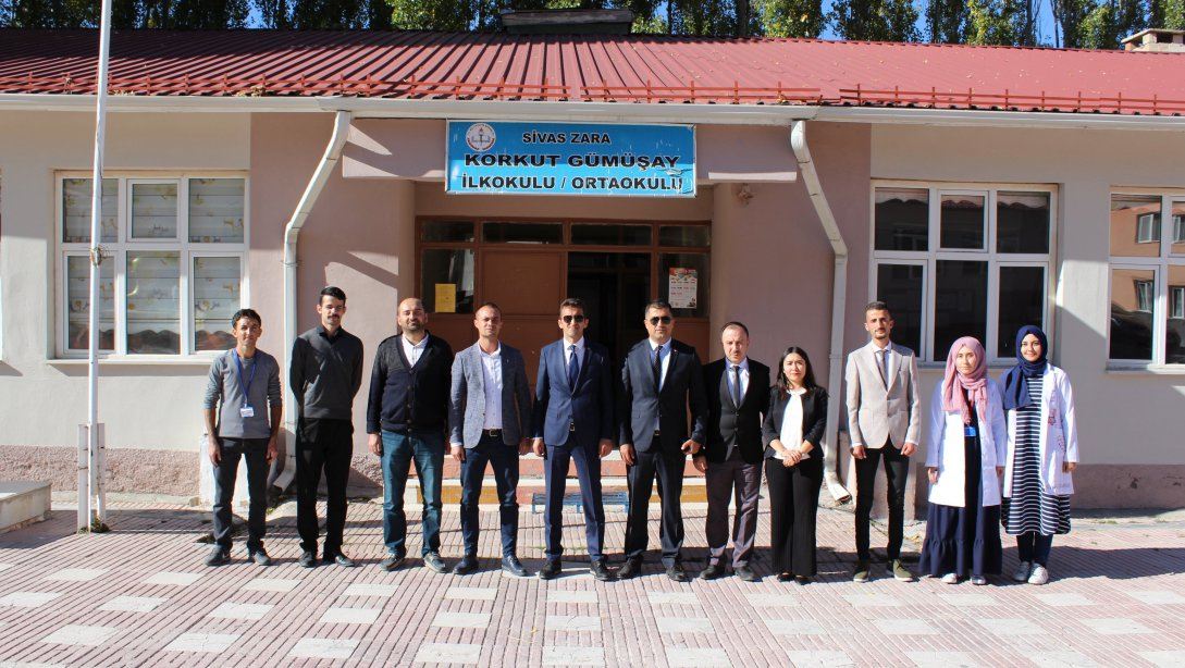 Müdürümüz Ümit Ahmet KARAKUŞ, Korkut Gümüşay İlkokulu/Ortaokulu öğretmenleri ve öğrencileri ile bir araya geldi.
