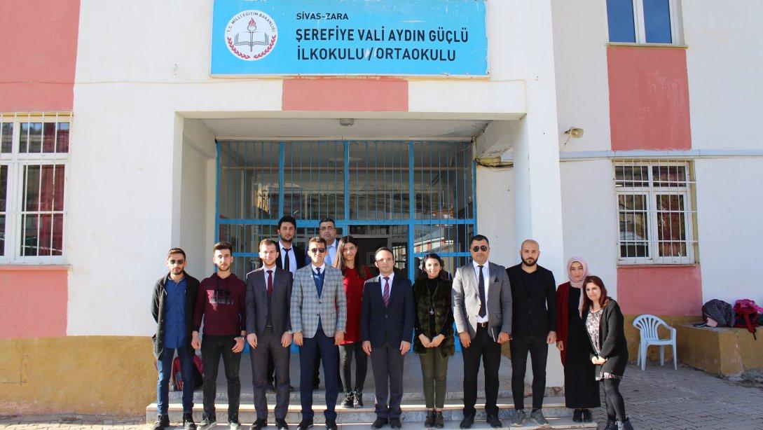 Müdürümüz Sayın Ümit Ahmet KARAKUŞ, Şerefiye Vali Aydın Güçlü İlkokulu/Ortaokulu öğrencileri ve öğretmenleriyle bir araya geldi. 